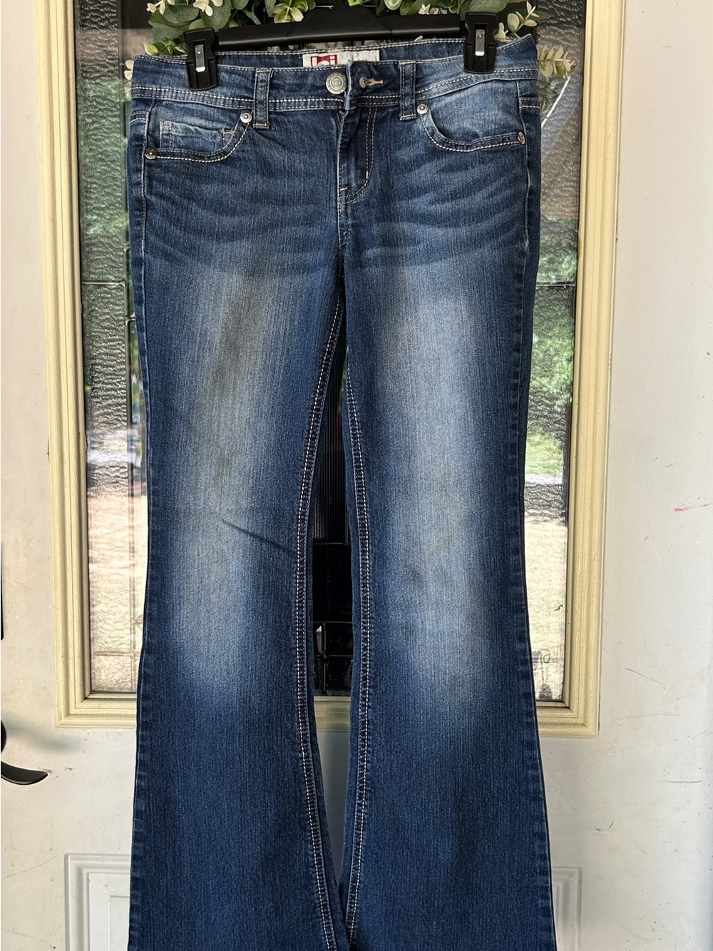 lei Women's Flared Jeans - Blue Wash size 3